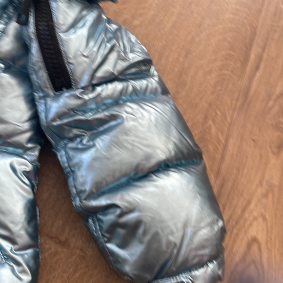 Sam Metallic Blue Freestyle Jacket Size 4 - Picture 6 of 10